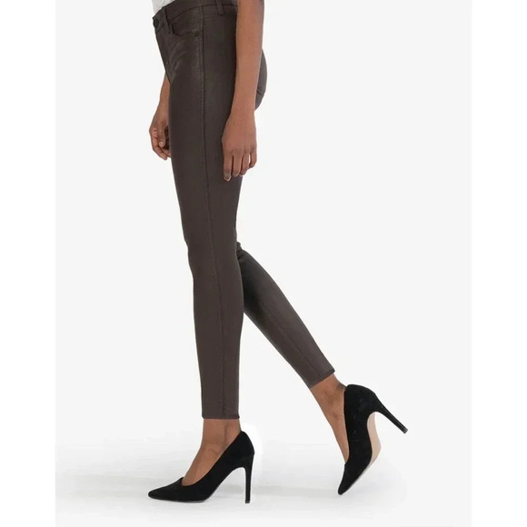 Kut From The Kloth Donna High Rise Fab Ab Ankle Skinny sz 6. - Picture 3 of 11